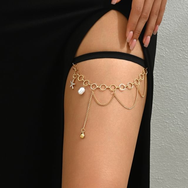 Doowex-Hoop Chained Garter