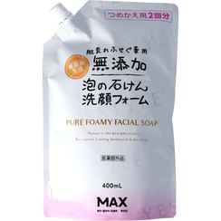 MAX - Additive-free Face Wash Foam Refill