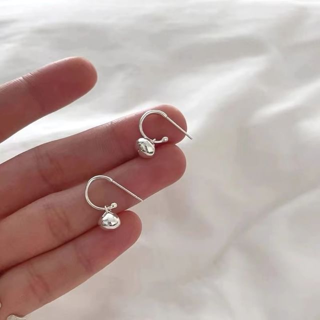Toinianimos-Sterling Silver Ball Drop Earring