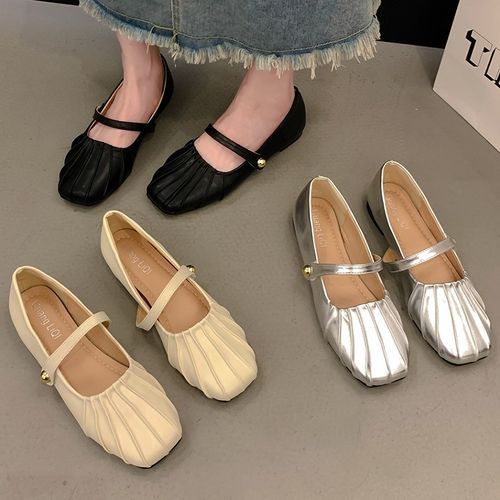 The trend hot sale square shoes