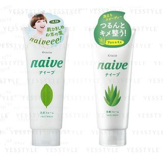 Kracie - Naive Face Wash 130g - 2 Types