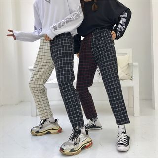 plaid skater pants