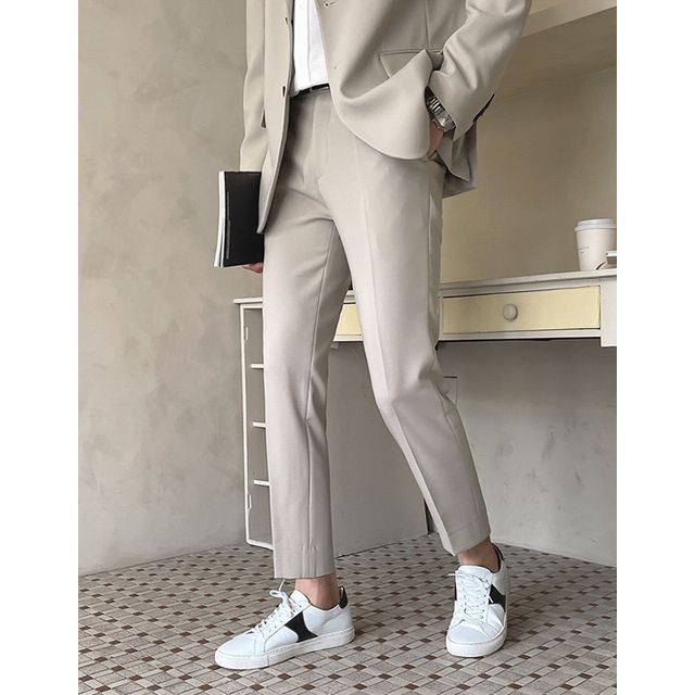 Tapered Dress Pants YesStyle