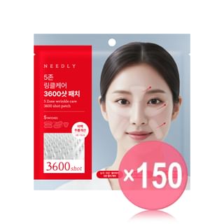 NEEDLY - 5 Zone Wrinkle Care 3600 Shot Patch (x150) (Bulk Box)