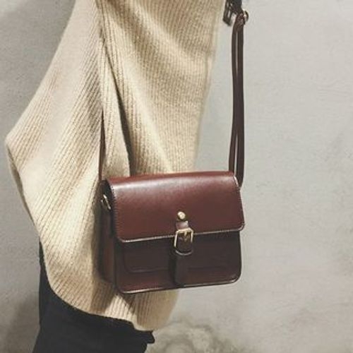 Lizzy - Faux Leather Mini Satchel | YesStyle