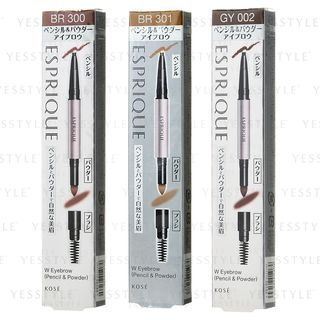 Kose - Esprique W Eyebrow Pencil & Powder - 3 Types