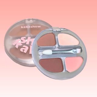 kakashow - Smart 4 Color Eyeshadow Palette - 04#Good Little Peach
