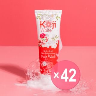 Koji White - Kojic Acid Skin Brightening Face Wash (x42) (Bulk Box)