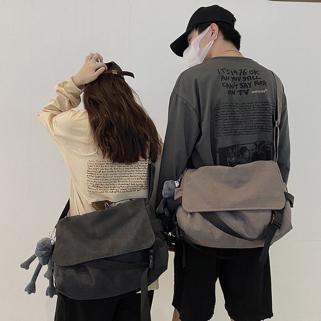 Mulgam-Buckled Lightweight Messenger Bag