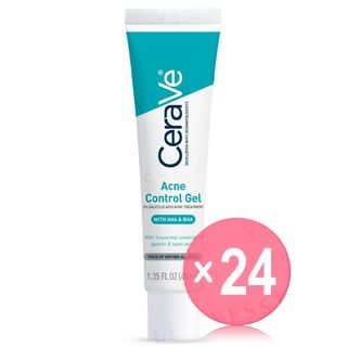 CeraVe - Acne Control Gel 2% Salicylic Acid Acne Treatment With AHA & BHA (x24) (Bulk Box)
