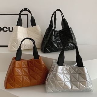 Mulgam-Quilted Tote Bag