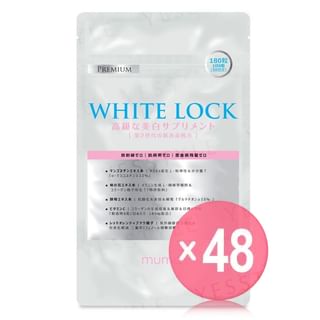 mumo - Premium White Lock Tablets (x48) (Bulk Box)