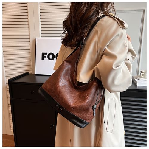 Lizzy - Faux Leather Tote Bag