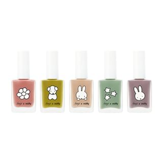 THE FACE SHOP - fmgt Easy Gel Nail Polish Miffy Edition - 5 Colors