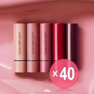 JUNG SAEM MOOL - New Classic Shine Lipstick - 5 Colors (x40) (Bulk Box)
