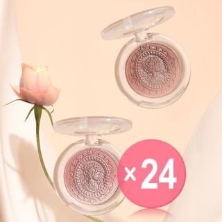 COLORROSE - Vintage Queen Embossed Gradient Blusher - 6 Types (x24) (Bulk Box)