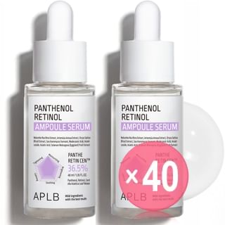 APLB - Panthenol Retinol Ampoule Serum Set (x40) (Bulk Box)