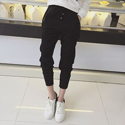Eva Fashion - 拉链口袋哈伦裤 Eva Fashion - 拉链口袋哈伦裤