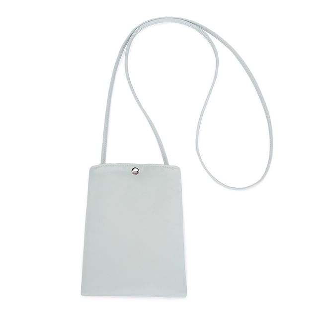 Melois-Plain Mobile Phone Crossbody Bag