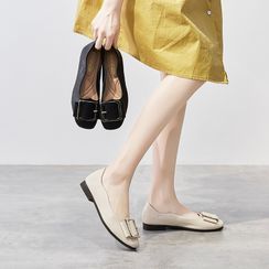 Siji - Buckle Detail Flats Siji - Buckle Detail Flats