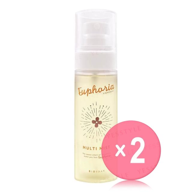 2WAY WORLD-BIBIDAY Euphoria Kinmokusei Multi Mist 2pcs Bundle Set