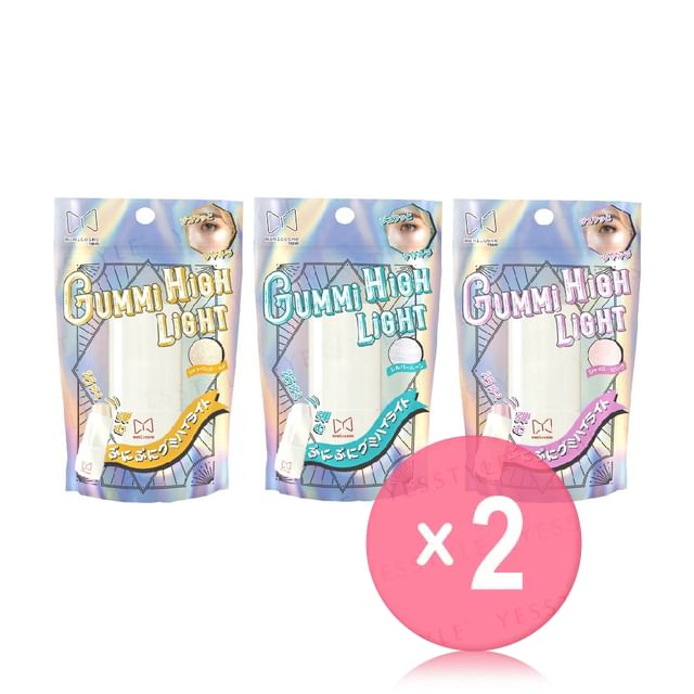 2WAY WORLD-Mamicosme Gummi Highlights 2pcs Bundle Set