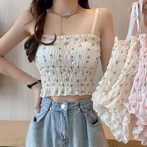 訳あり　JOSEMOON  RUFFLE CAMISOLE 訳あり JOSEMOON RUFFLE CAMISOLE RUFFLE CAMISOLE(F WHITE