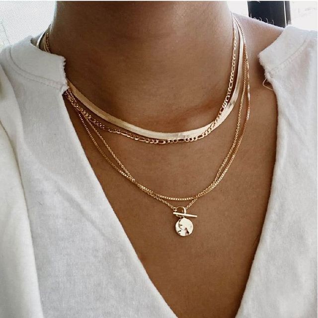 Sharkkira-Layered Necklace