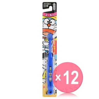 EBISU - Doraemon Kids Toothbrush For 2-6 Years Old (x12) (Bulk Box)