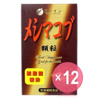FINE JAPAN - Meshima Mushroom Extract Powder (x12) (Bulk Box)