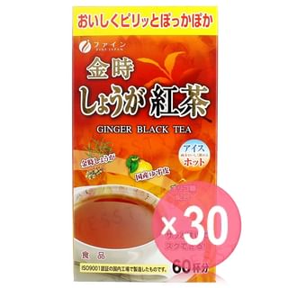 FINE JAPAN - Ginger Black Tea (x30) (Bulk Box)