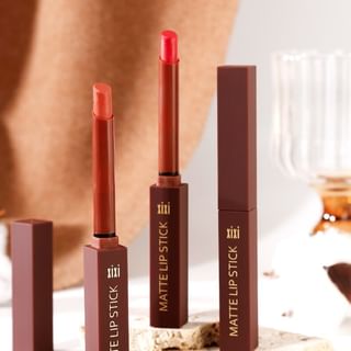 xixi - Charming & Smooth Slim Lipstick - 3 Colors