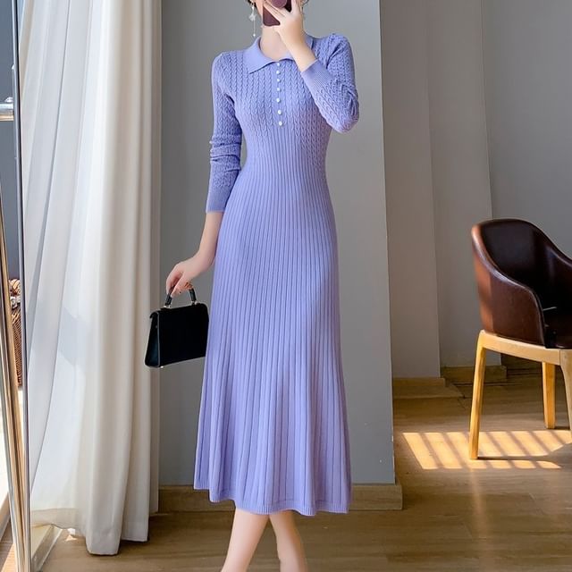 fitted lace wedding dress Pinkblush Purple Chiffon Long Sleeve Pleated Maternity Maxi Dress Small