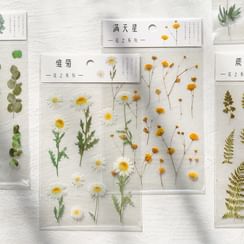 Little Planet - Flower / Plant Transparent Stickers - 6 Types Little Planet - Flower / Plant Transparent Stickers - 6 Types
