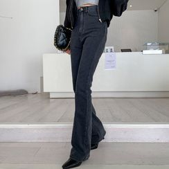 DEEPNY - High-Waist Boot-Cut Jeans DEEPNY - High-Waist Boot-Cut Jeans