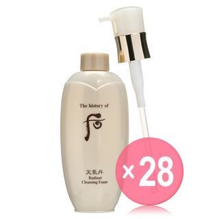 THE WHOO - Cheongidan Radiant Cleansing Foam (x28) (Bulk Box)