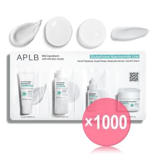 APLB - Glutathione Niacinamide Skin 4 Types Sachet Set (x1000) (Bulk Box)