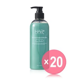 HAIR+ - Oh! Fresh Deep Herbal Scalp & Hair Pack (x20) (Bulk Box)