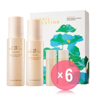 NATURE REPUBLIC - Snail Solution Skin Care Set (x6) (Bulk Box)