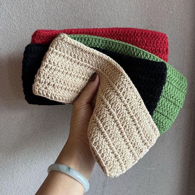 TAAK-Plain Knit Headband