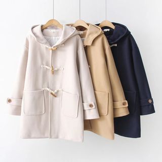 Mori Girls - Hooded Duffle Coat | YesStyle