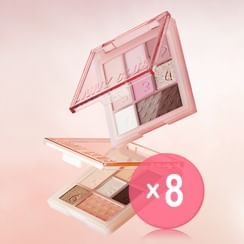 UNNY CLUB - Glitter Phantom 7-Color Palette - 2 Types (x8) (Bulk Box)