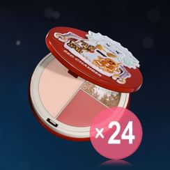 RED CHAMBER - Christmas Limited Haruki Tri-Color Multi-Purpose Highlighter (x24) (Bulk Box)