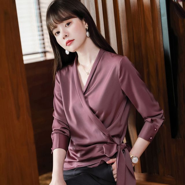side knot blouse
