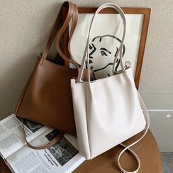 Diamante - Faux Leather Tote Bag Diamante - Faux Leather Tote Bag