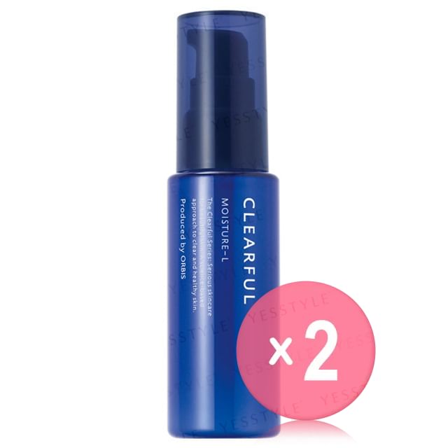 Orbis-Clearful Moisture-L 2pcs Bundle Set-50g X 2 Pcs