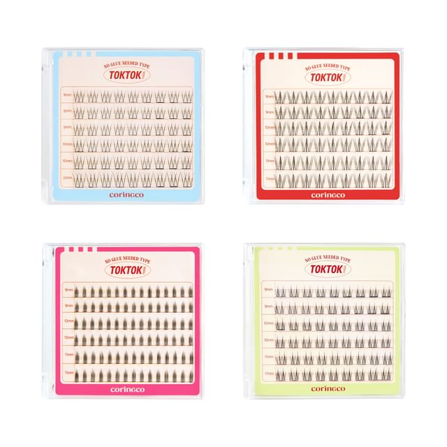 Toktok-Hara No Glue Eyelash - 4 Types