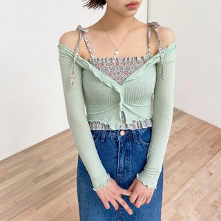 lettuce edge cardigan