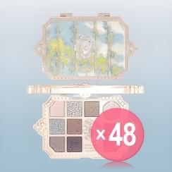 COLORROSE - Oil Painting Eyeshadow Palette - 2 Types (x48) (Bulk Box)