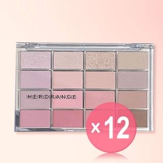 HERORANGE - Eyeshadow Palette - Lavender Blurring (x12) (Bulk Box)
